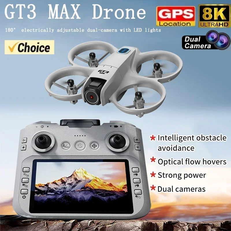 Dji Drone Mini 4 Pro - 2026 YENİ GT3 Mini LED'li Katlanabilir