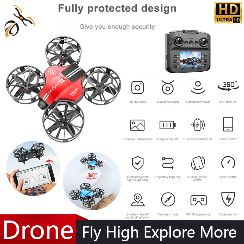 Drone Gimbal 2 Axis - YENI Mini Drone 812PRO meslek HD