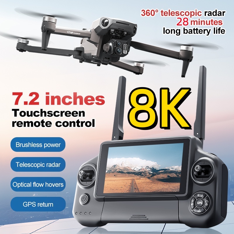 8K 3 Eksenli Gimbal Fırçasız 7 - Drone Gimbal 3 Axis incelemesi ve fiyatı