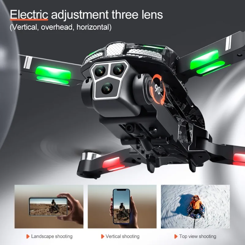 Yeni V186 Pro Drone Profesyone - Drone Gimbal 2 Axis incelemesi ve fiyatı