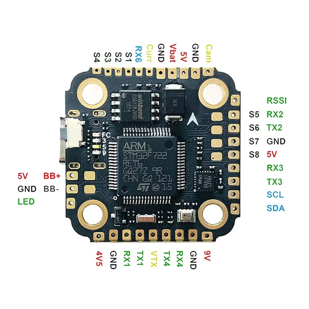 VivaSF7 MINI Uçuş Kontrol Ciha - Betaflight Fc F7 incelemesi ve fiyatı