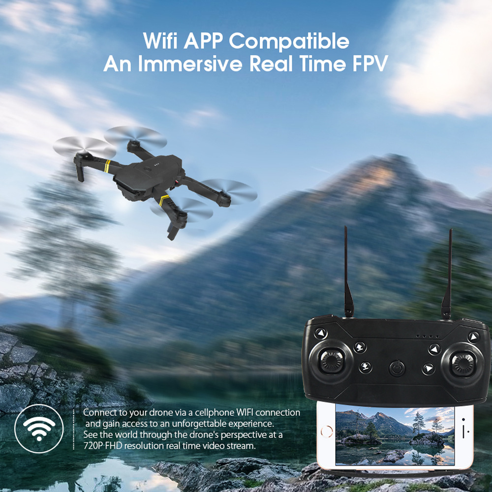 E88/E58 4K yüksek çözünürlüklü - Eachine Drone E58 incelemesi ve fiyatı