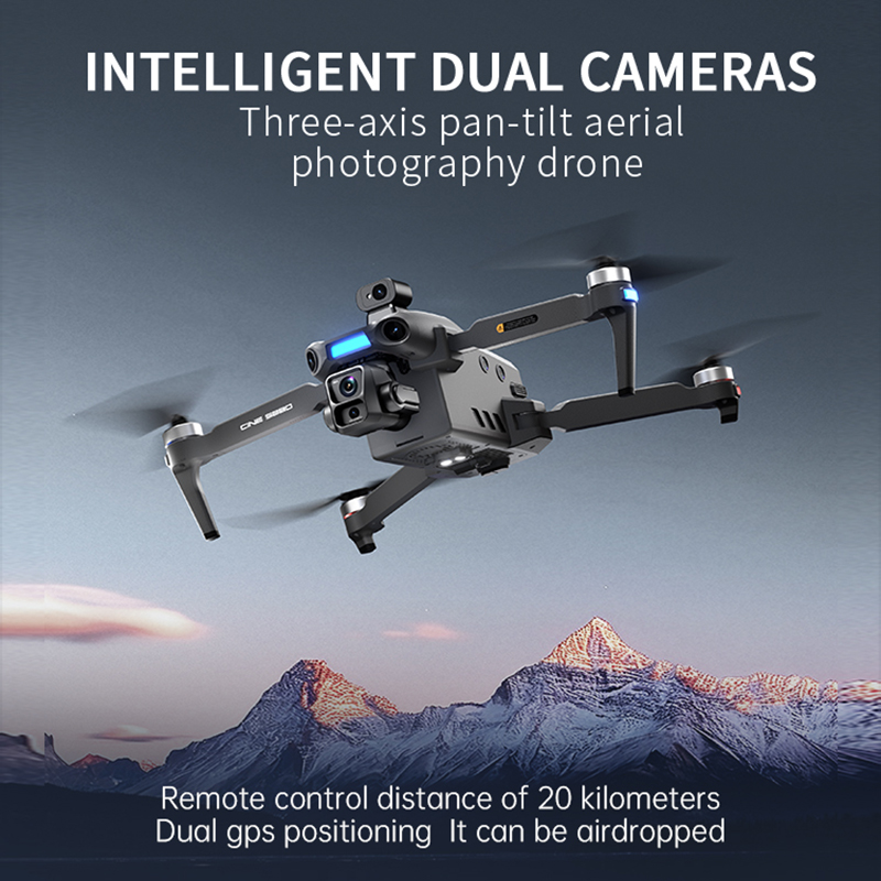 2026 Yeni 8K Çift Kameralı Dro - Drone Gimbal Mount incelemesi ve fiyatı