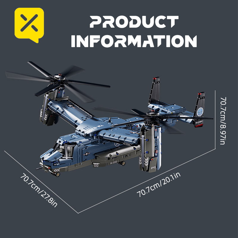 Askeri V-22 Osprey Tiltrotor Y - Jjrc Drone X12 incelemesi ve fiyatı