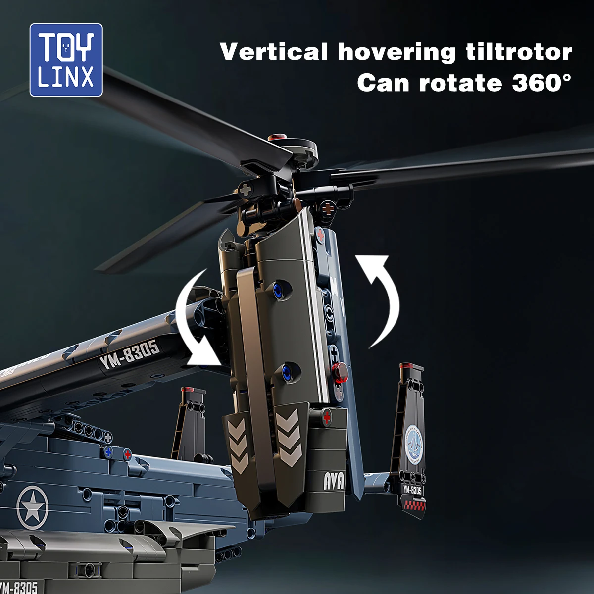 Askeri V-22 Osprey Tiltrotor Y - Jjrc Drone X12 incelemesi ve fiyatı