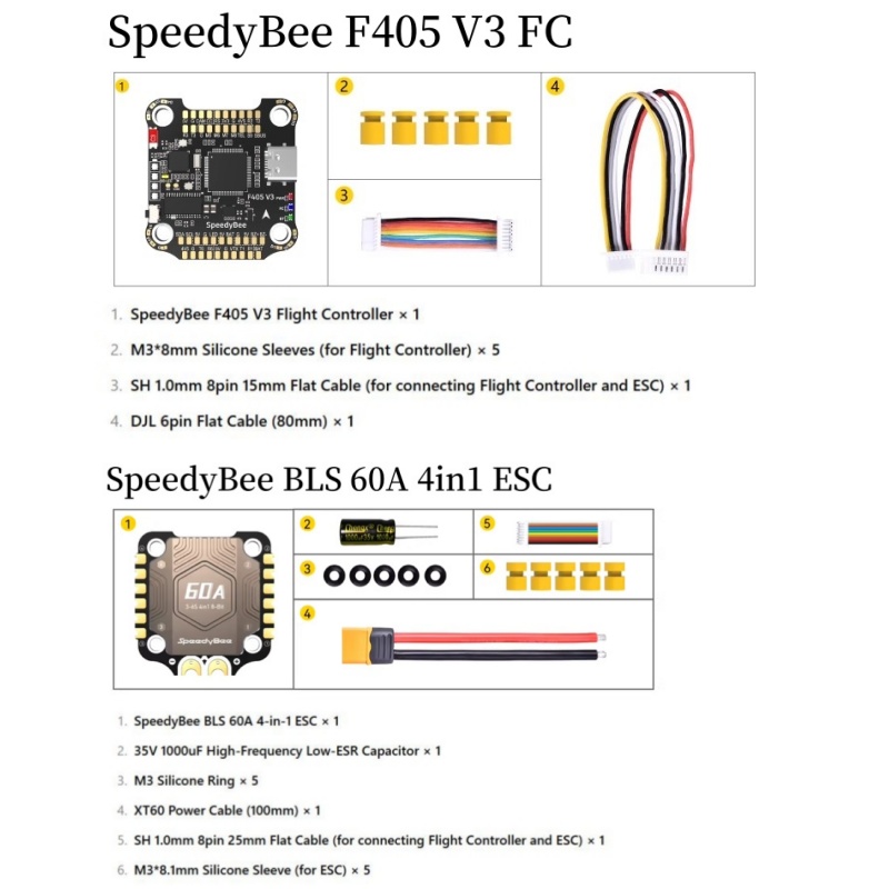 SpeedyBee F4 F405 V4 55A BLS 3 - Betaflight Fc F4 incelemesi ve fiyatı
