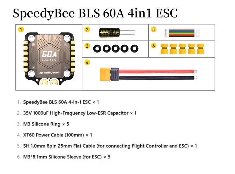SpeedyBee F4 F405 V4 55A BLS 3 - Betaflight Fc F4 incelemesi ve fiyatı