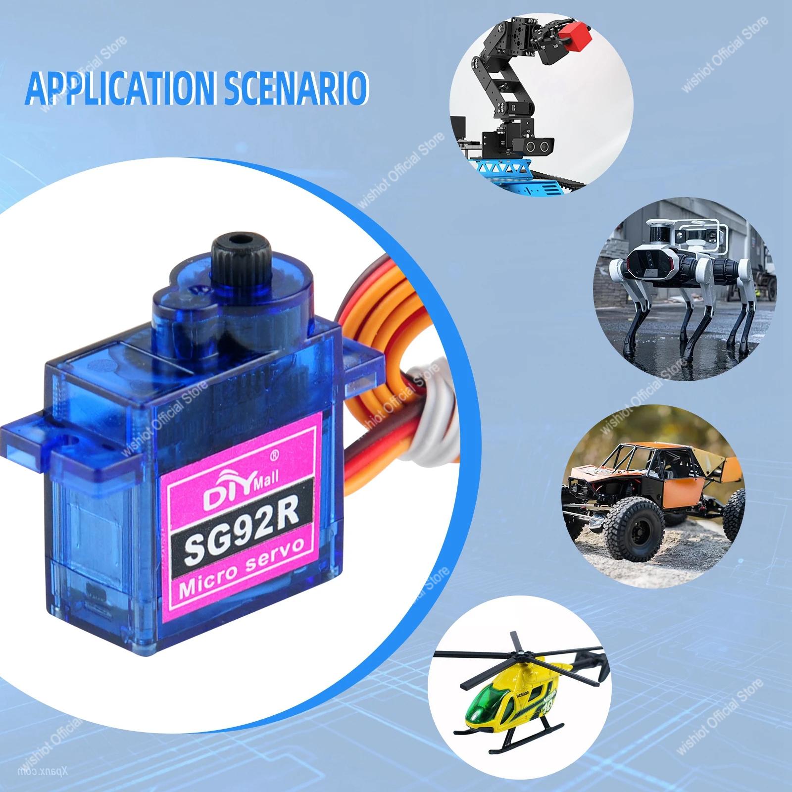 SG92R Mikro Servo Motor 4.8-6  - Drone Gimbal Controller incelemesi ve fiyatı