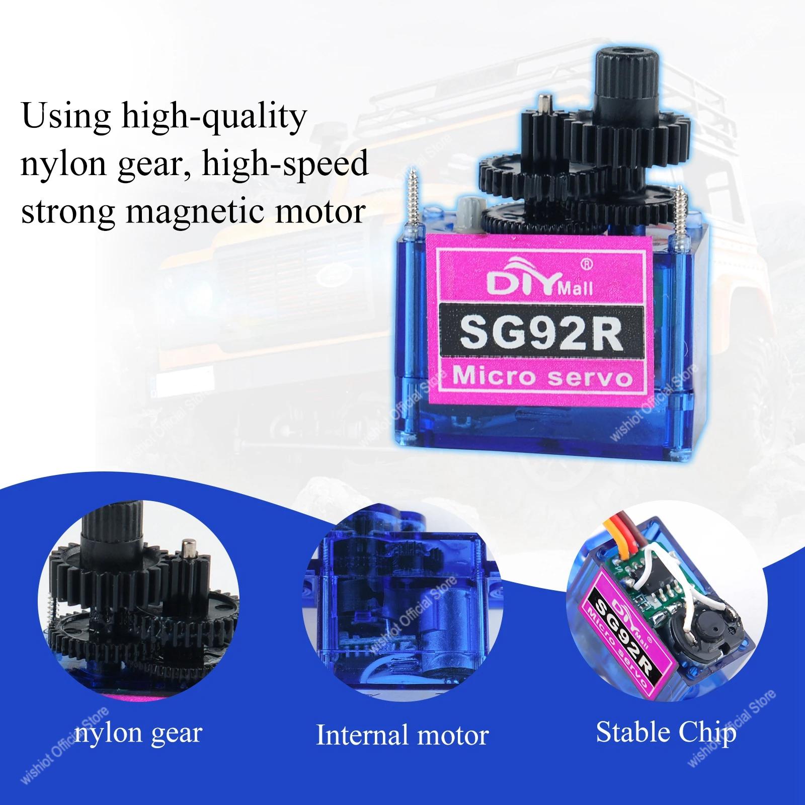SG92R Mikro Servo Motor 4.8-6  - Drone Gimbal Controller incelemesi ve fiyatı