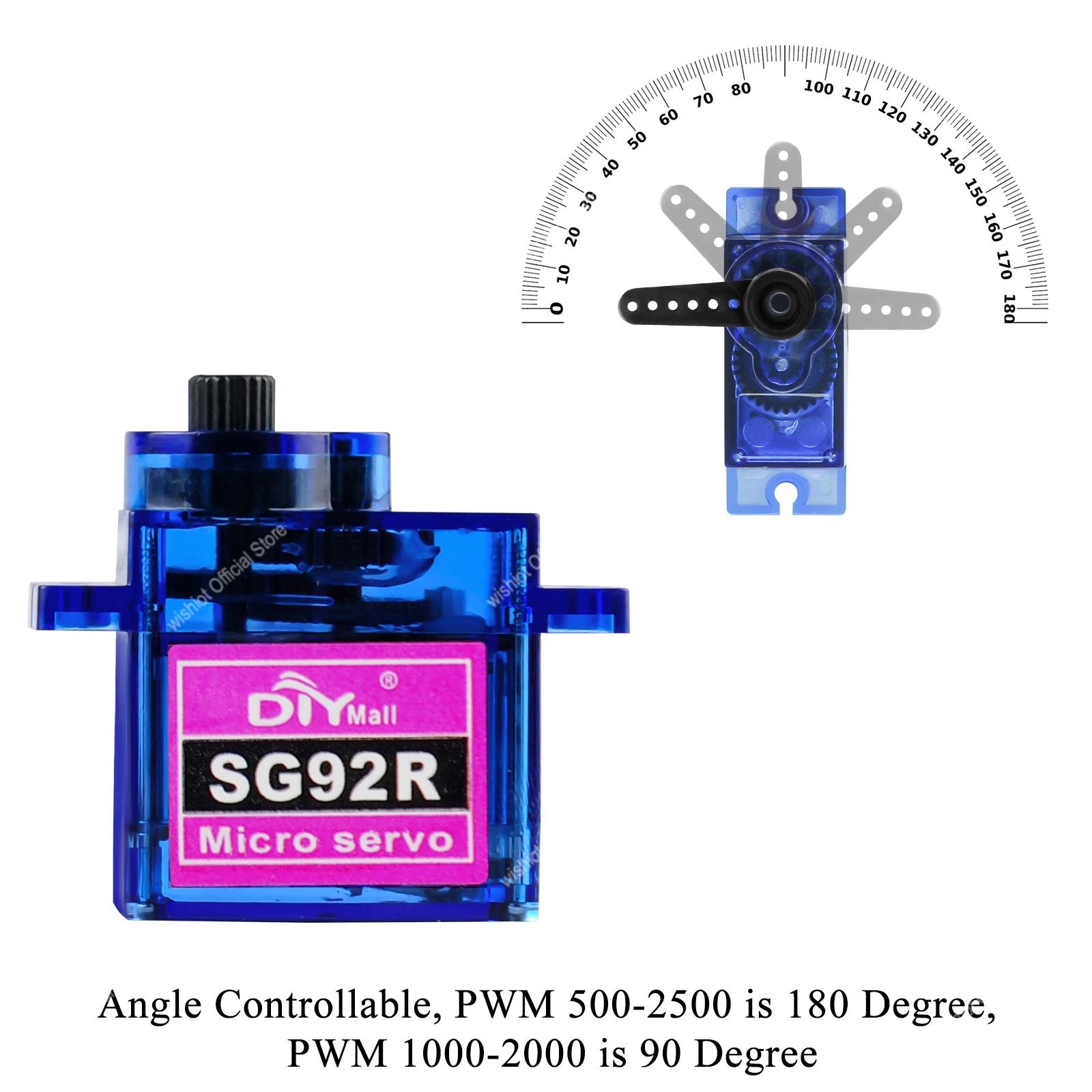 SG92R Mikro Servo Motor 4.8-6  - Drone Gimbal Controller incelemesi ve fiyatı