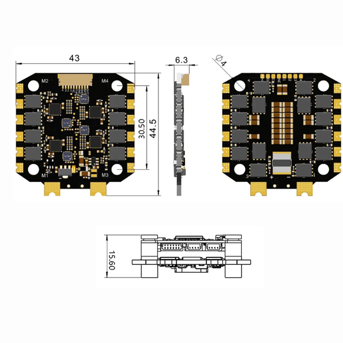 F4 F405 F7 F722 Uçuş Kontrol C - Betaflight Fc F7 incelemesi ve fiyatı